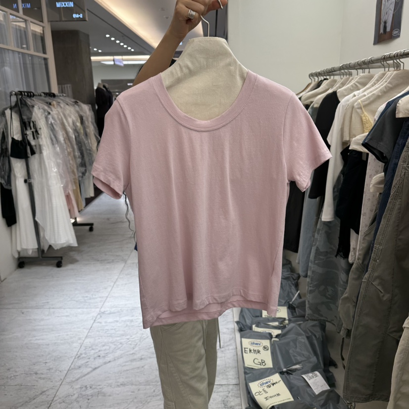 CHAV韓國東大門代購女士新款時尚休閑人氣推薦熱賣26春夏T恤CHAVT恤圖色2