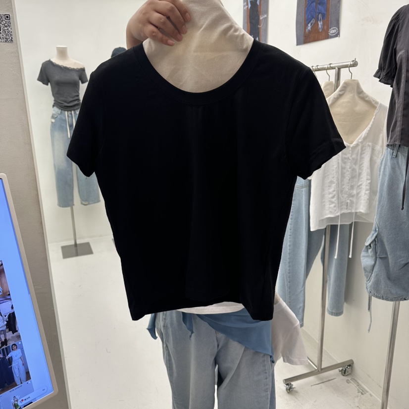 CHAV韓國東大門代購女士新款時尚休閑人氣推薦熱賣26春夏T恤CHAVT恤圖色6