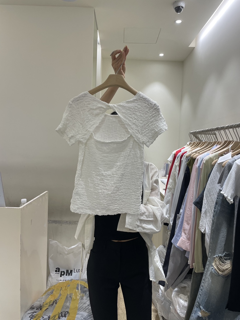 FLOWER-L韓國東大門直郵女裝新品26春夏人氣休閑熱賣T恤FLOWER-LT恤