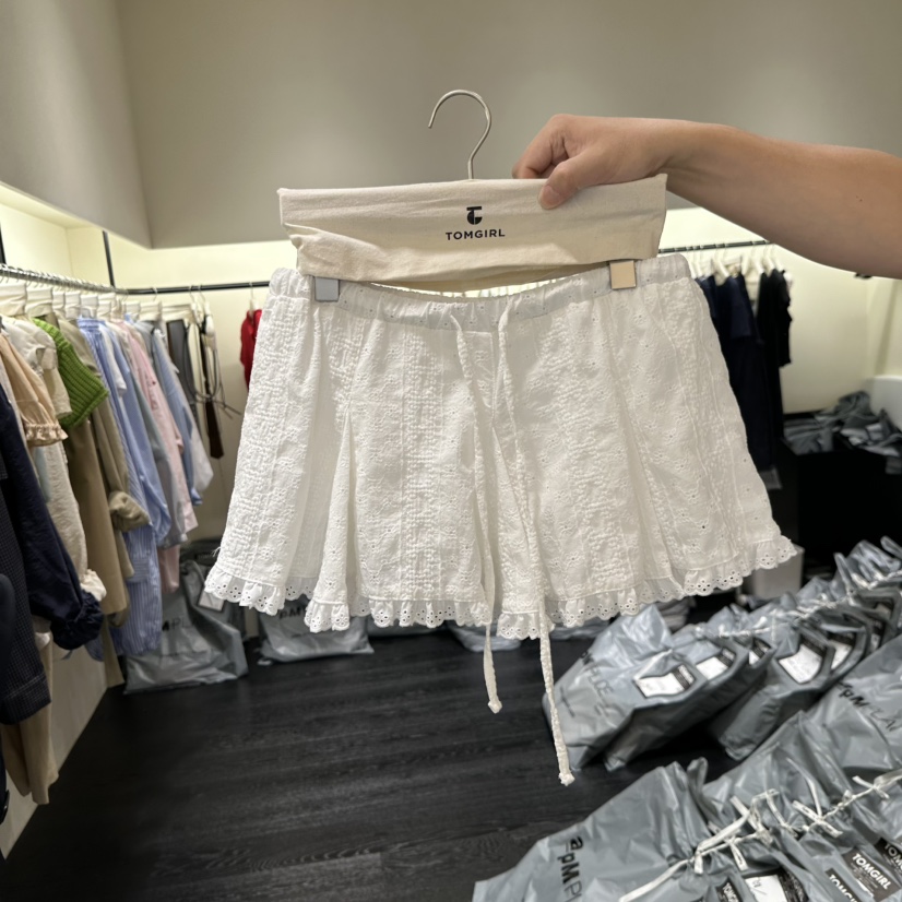 TOMGIRL韓國直郵實拍女裝新款26春夏時尚職業熱賣推薦短裙TOMGIRL短裙圖色1