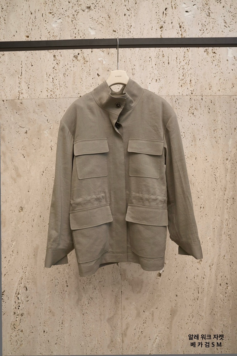 BLOSSOM韓國代購女裝新品休閑26春夏推薦人氣時尚職業夾克BLOSSOM夾克圖色2