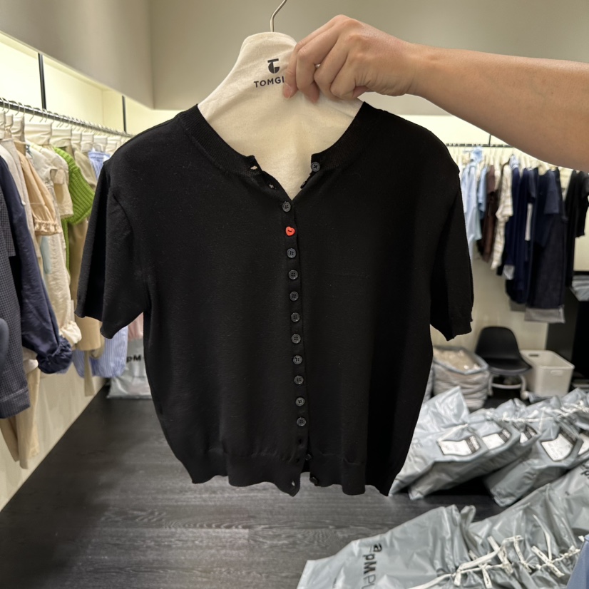 TOMGIRL韓國東大門代購女裝新款職業26春夏休閑人氣針織衫TOMGIRL針織衫圖色3