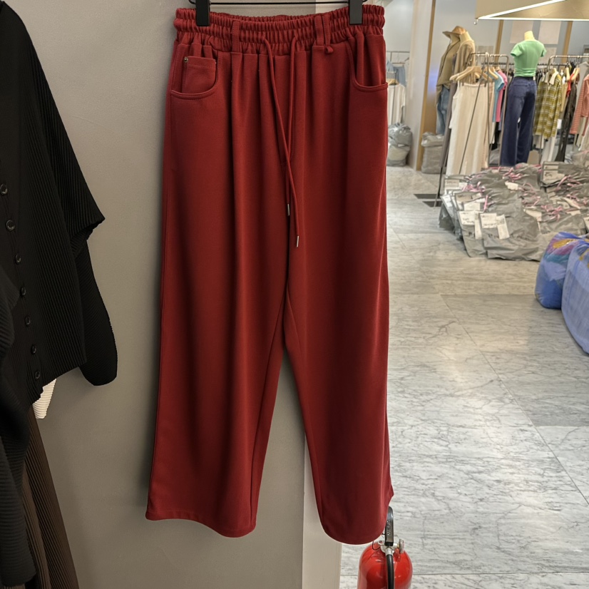 PROJECT WAVE-P韓國代購女士新品職業熱賣人氣休閑褲褶裥PROJECT WAVE休閑褲圖色2