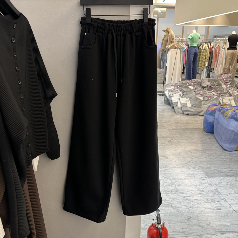 PROJECT WAVE-P韓國代購女士新品職業熱賣人氣休閑褲褶裥PROJECT WAVE休閑褲圖色4