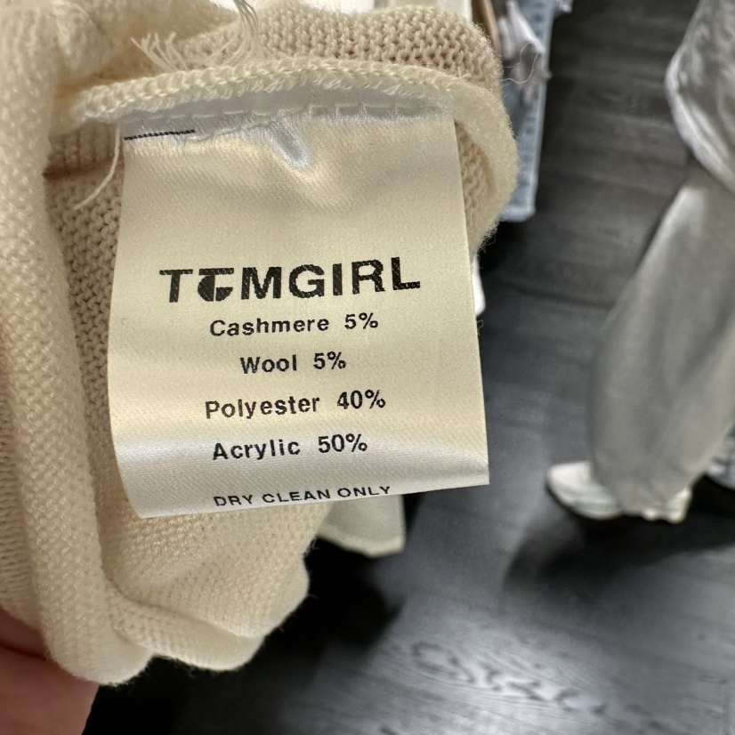 TOMGIRL韓國直郵女裝新款時尚職業人氣休閑26春夏熱賣針織衫TOMGIRL針織衫