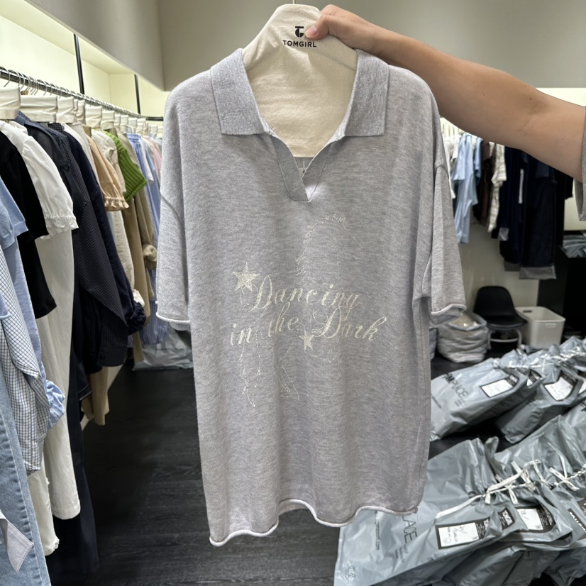 TOMGIRL韓國直郵女裝新款時尚職業人氣休閑26春夏熱賣針織衫TOMGIRL針織衫圖色2