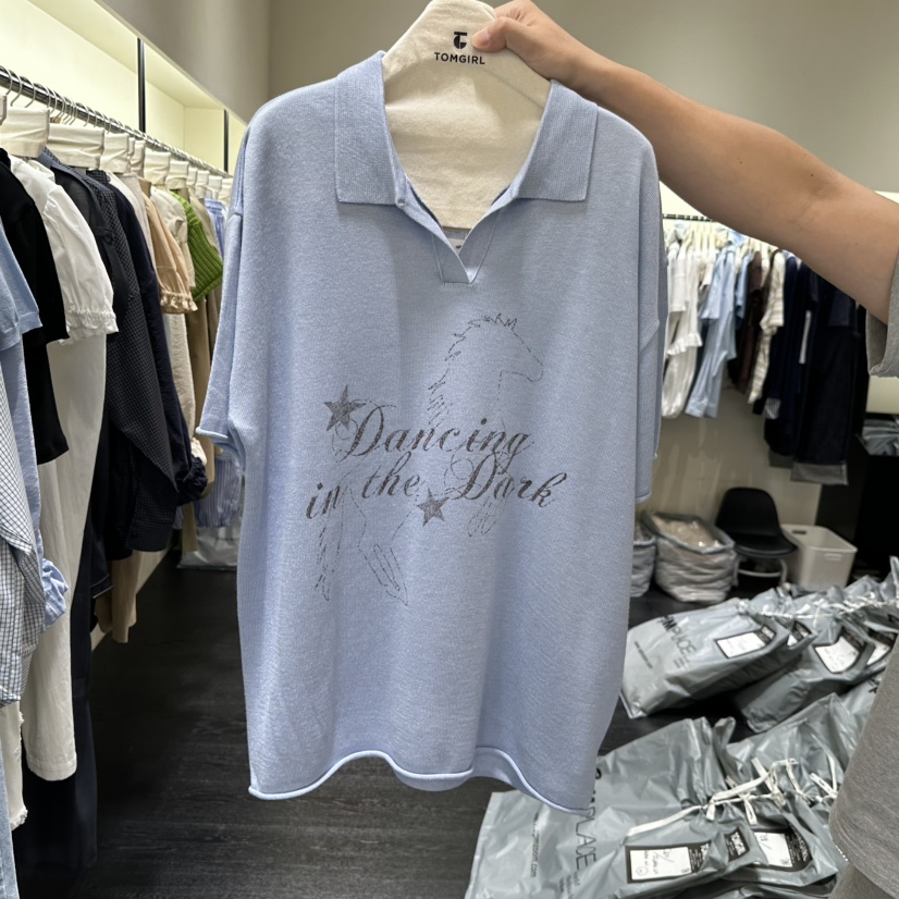 TOMGIRL韓國直郵女裝新款時尚職業人氣休閑26春夏熱賣針織衫TOMGIRL針織衫圖色3