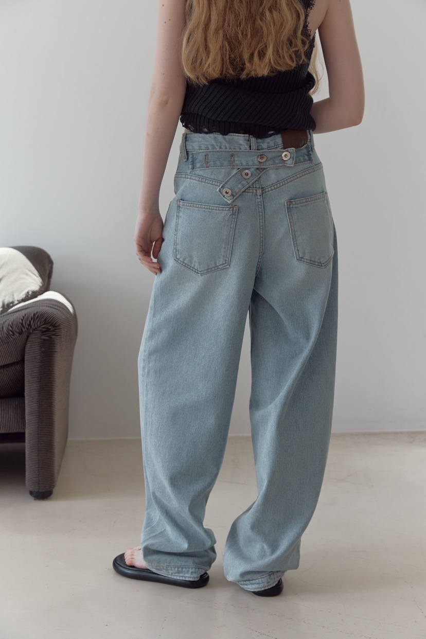 UOOV韓國東大門代購女士新款熱賣時尚休閑職業人氣牛仔褲UOOV牛仔褲