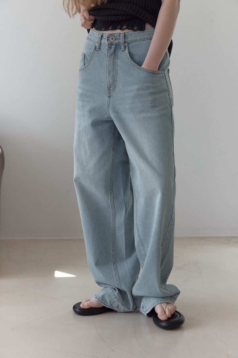 UOOV韓國東大門代購女士新款熱賣時尚休閑職業人氣牛仔褲UOOV牛仔褲