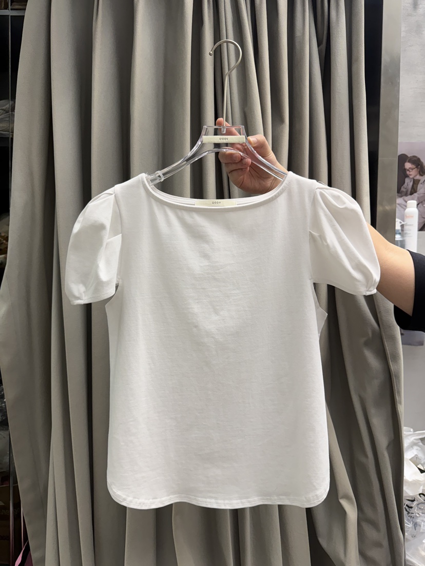 UOOV韓國東大門直郵女裝新品休閑時尚熱賣26春夏職業人氣T恤UOOVT恤