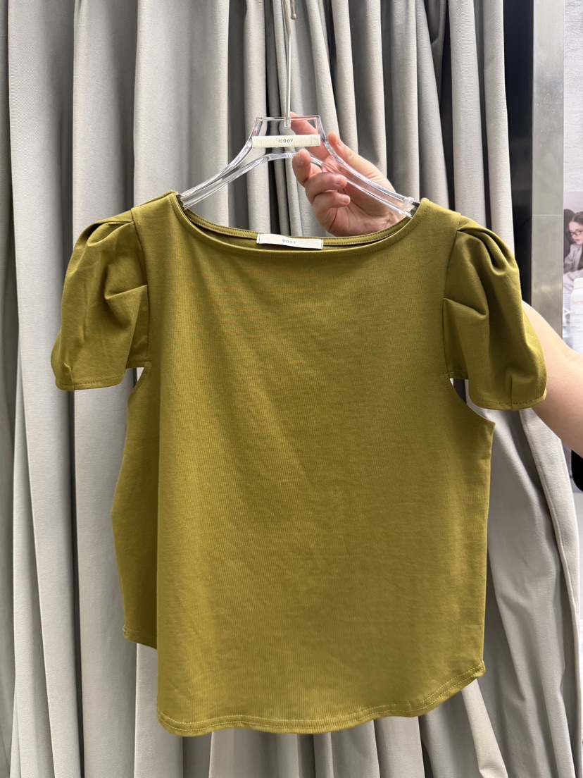 UOOV韓國東大門直郵女裝新品休閑時尚熱賣26春夏職業人氣T恤UOOVT恤圖色3