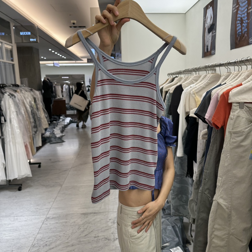 CHAV韓國東大門代購女士新品熱賣職業休閑26春夏吊帶背心CHAV吊帶/背心圖色3