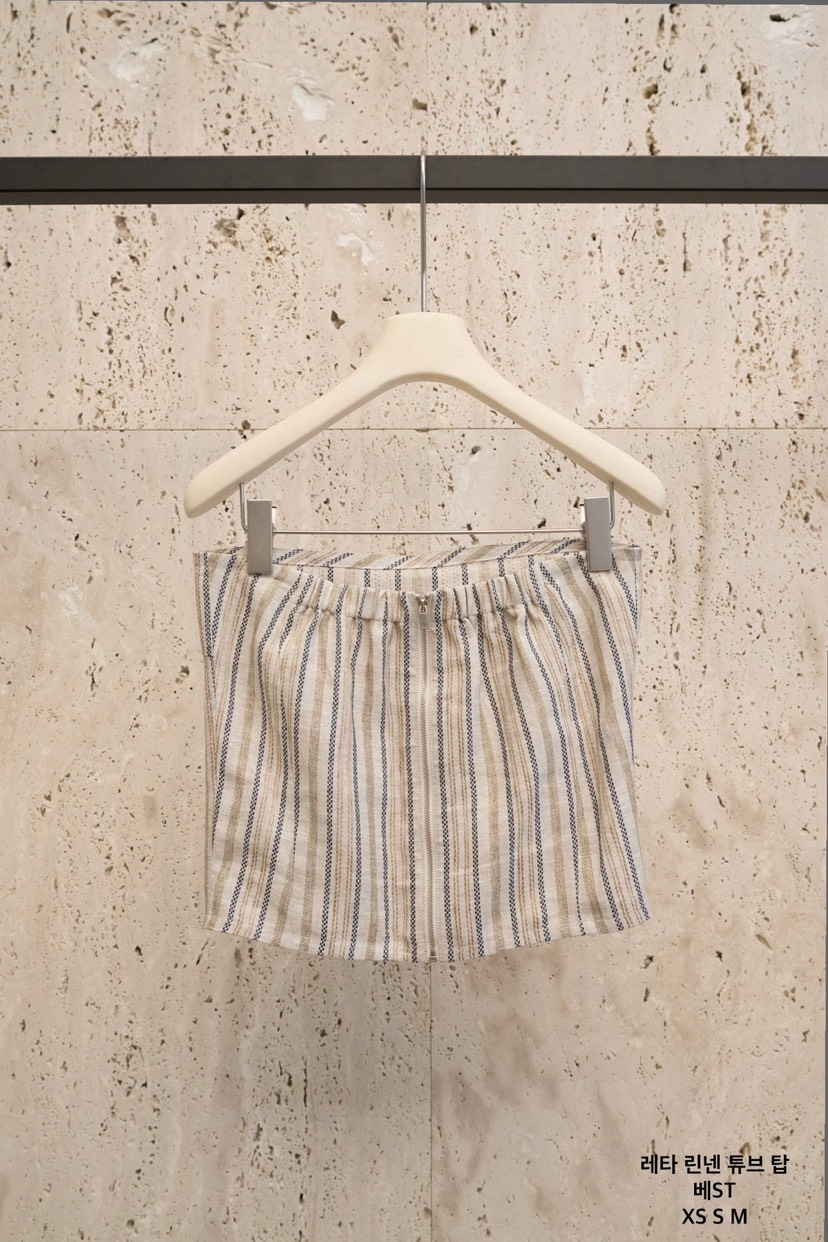 BLOSSOM韓國東大門直郵女士新款26春夏時尚職業吊帶背心亞麻BLOSSOM吊帶/背心