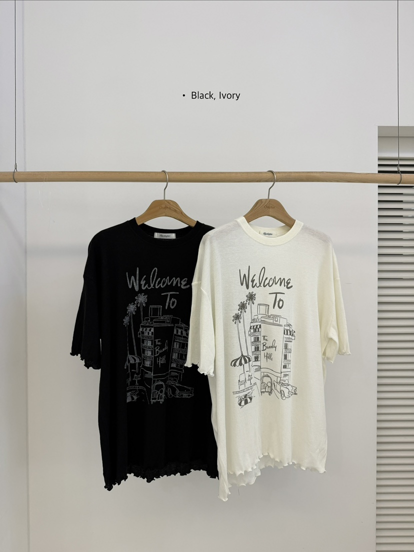 BY CHAPTER韓國東大門代購女士新品熱賣時尚職業推薦T恤BY ChapterT恤