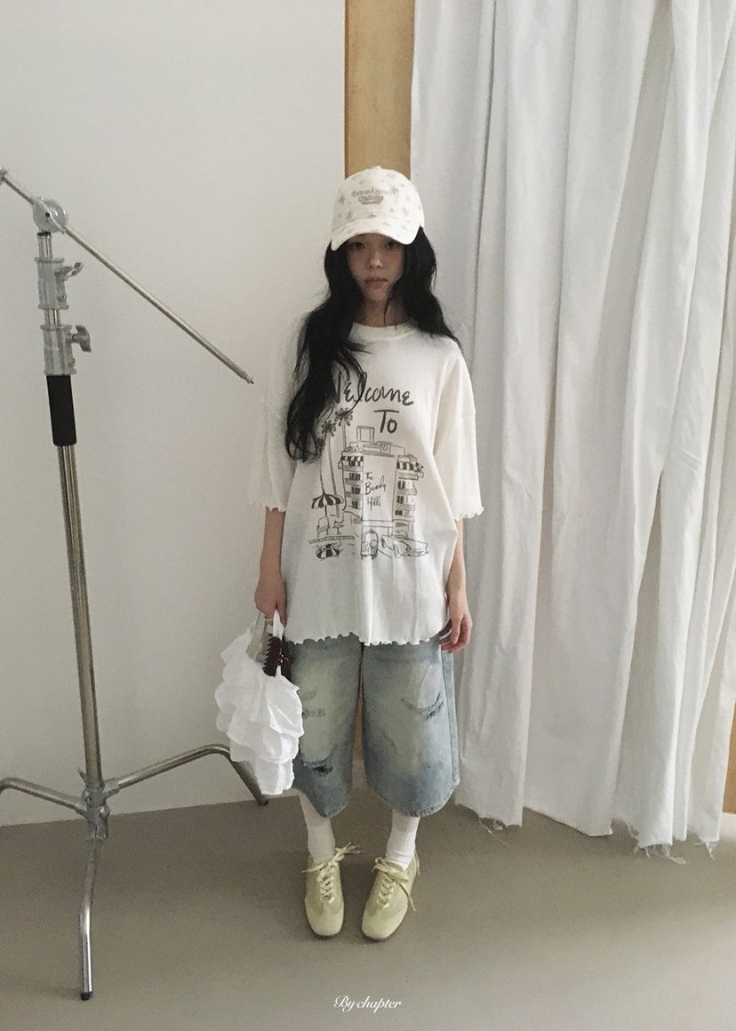 BY CHAPTER韓國東大門代購女士新品熱賣時尚職業推薦T恤BY ChapterT恤