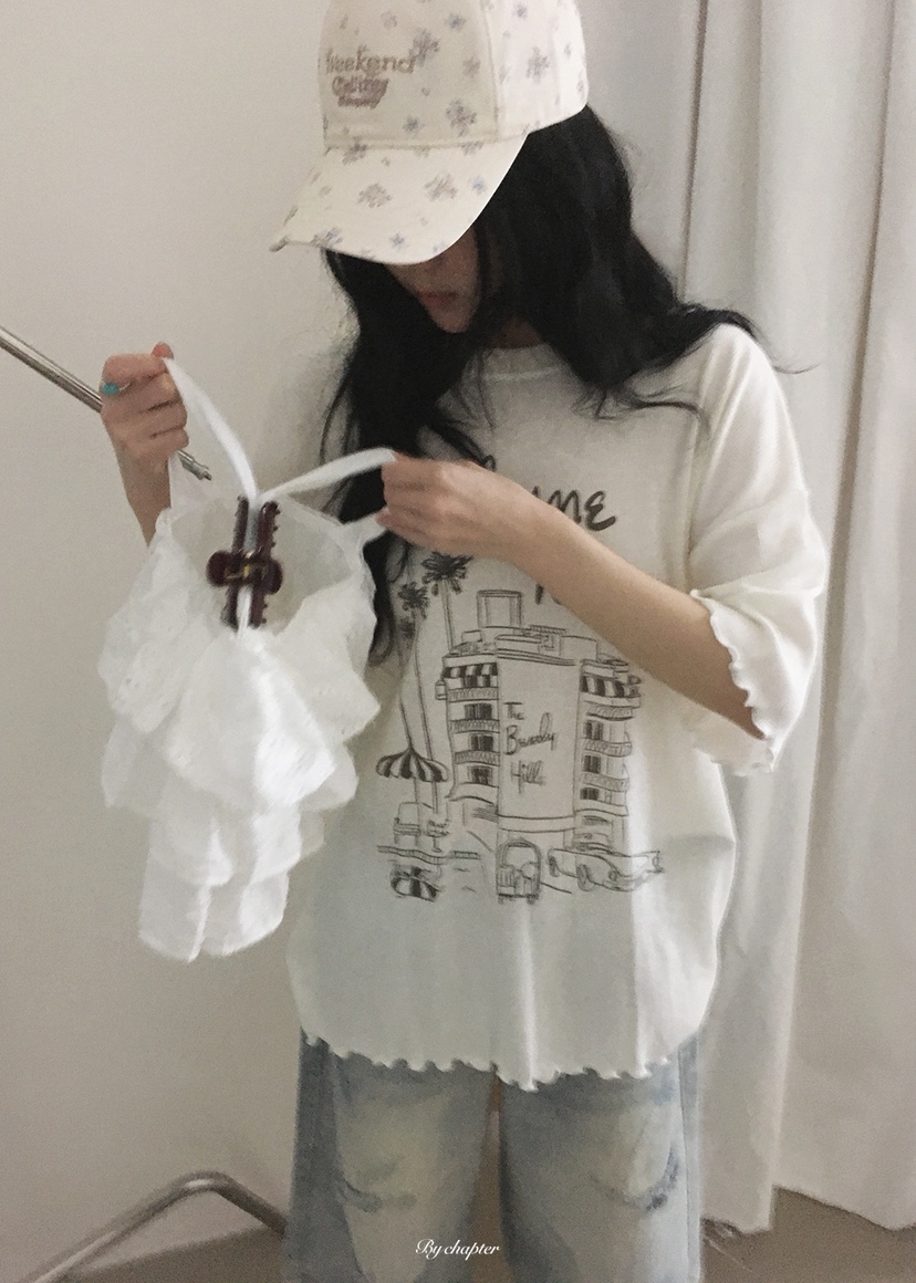 BY CHAPTER韓國東大門代購女士新品熱賣時尚職業推薦T恤BY ChapterT恤