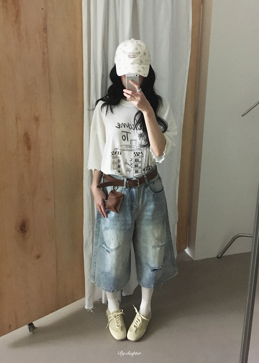 BY CHAPTER韓國東大門代購女士新品熱賣時尚職業推薦T恤BY ChapterT恤