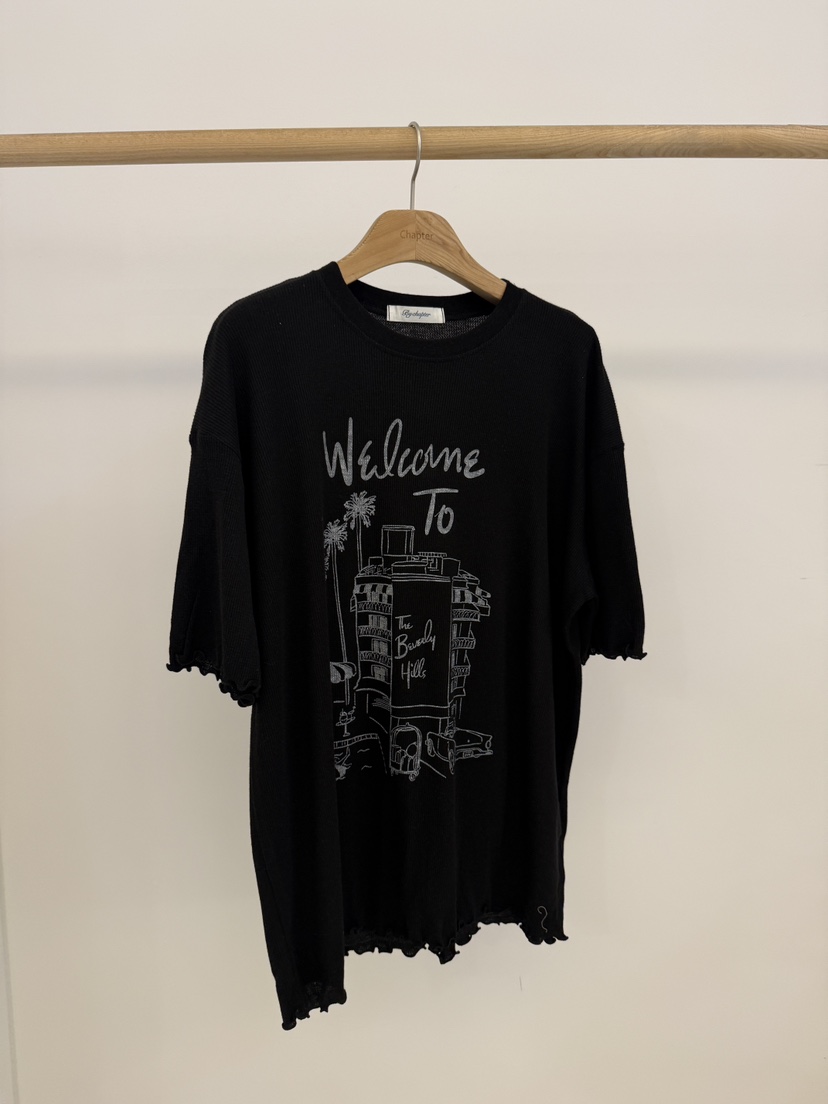 BY CHAPTER韓國東大門代購女士新品熱賣時尚職業推薦T恤BY ChapterT恤圖色1