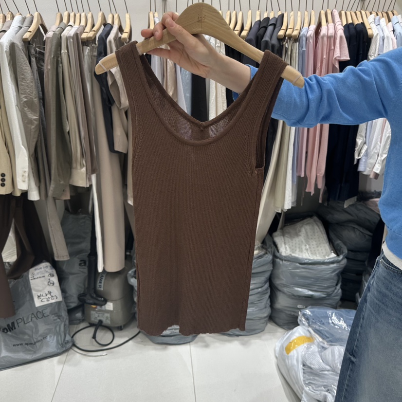 BLUEI-D/N SHARP韓國東大門代購女裝新品推薦吊帶背心Blue i-d/N SHARP吊帶/背心圖色3