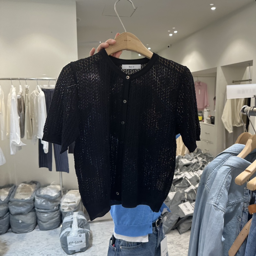 BLUEI-D/N SHARP韓國東大門直郵女士新品熱賣26春夏針織衫Blue i-d/N SHARP針織衫圖色4