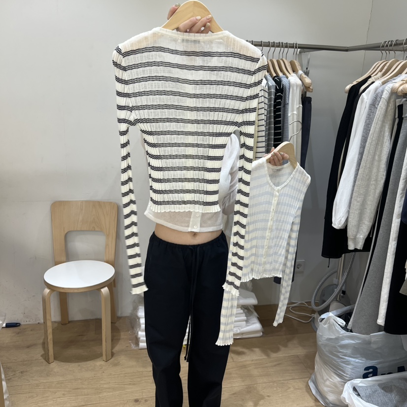 FOREST韓國直郵實拍女士新款人氣休閑時尚26春夏推薦針織衫FOREST針織衫