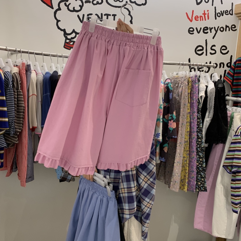 VENTI韓國東大門代購女士新品26春夏時尚休閑推薦職業短褲VENTI短褲