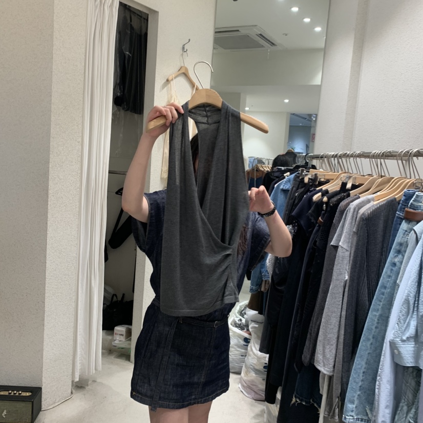 SSEMIENNE韓國直郵實拍女裝新款推薦熱賣時尚職業吊帶背心SSENIQUE/SSEMIENNE吊帶/背心圖色3