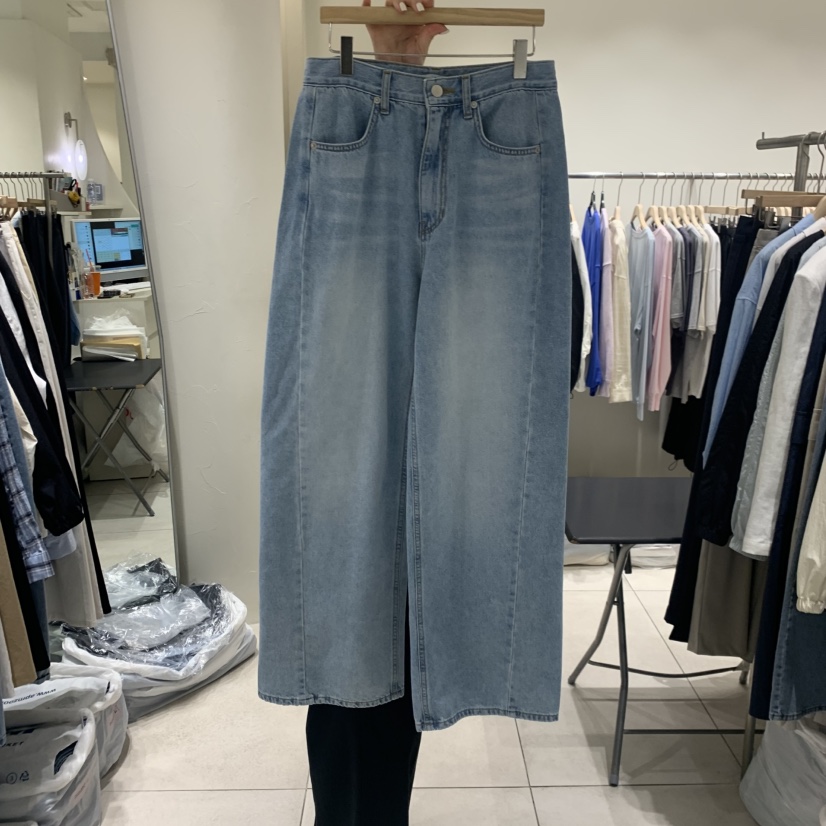 NAVYBURST韓國東大門代購女士新品熱賣休閑人氣時尚牛仔褲NAVY BURST牛仔褲圖色1