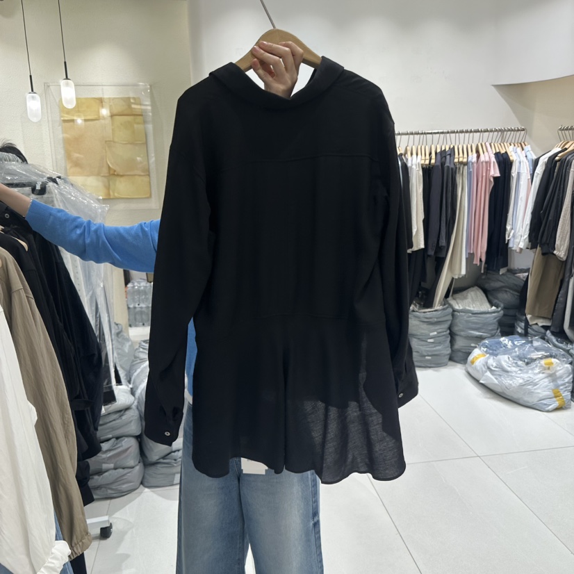 BLUEI-D/N SHARP韓國直郵女士新款休閑26春夏襯衫蕾絲衫Blue i-d/N SHARP襯衫/蕾絲衫