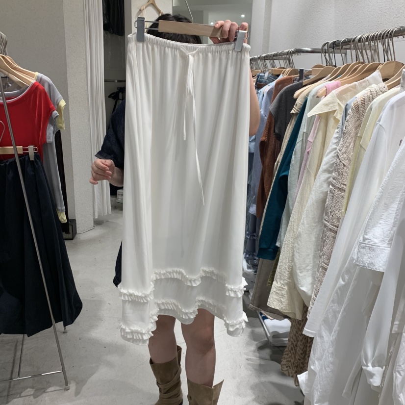 SSEMIENNE韓國直郵實拍女士新品熱賣推薦26春夏人氣職業長裙SSENIQUE/SSEMIENNE長裙圖色1