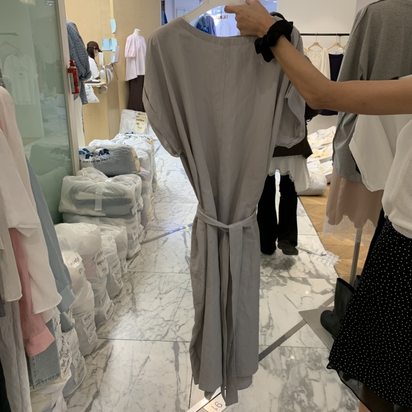 ALMOND韓國直郵實拍女士新品人氣職業推薦熱賣休閑連衣裙ALMOND連衣裙圖色1