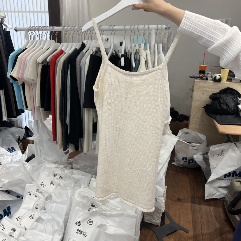 UNDERSTANDING韓國直郵女士新品時尚人氣休閑職業吊帶背心UNDERSTANDING吊帶/背心