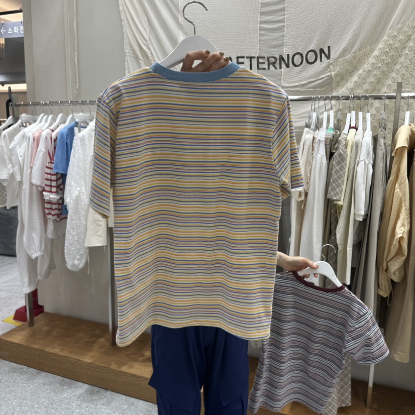 AFTERNOON韓國東大門代購女裝新款推薦人氣26春夏職業T恤AFTERNOONT恤