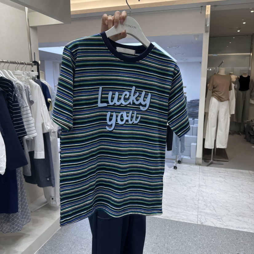 AFTERNOON韓國東大門代購女裝新款推薦人氣26春夏職業T恤AFTERNOONT恤圖色3