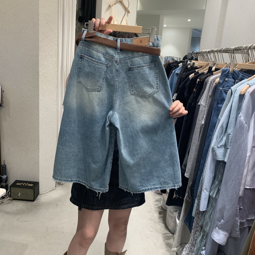 SSEMIENNE韓國代購女士新品推薦職業26春夏時尚短褲不含腰帶SSENIQUE/SSEMIENNE短褲