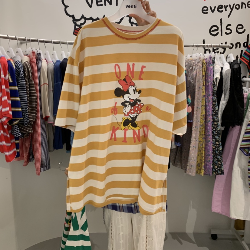 VENTI韓國直郵實拍女裝新款職業人氣休閑推薦熱賣26春夏T恤VENTIT恤圖色1