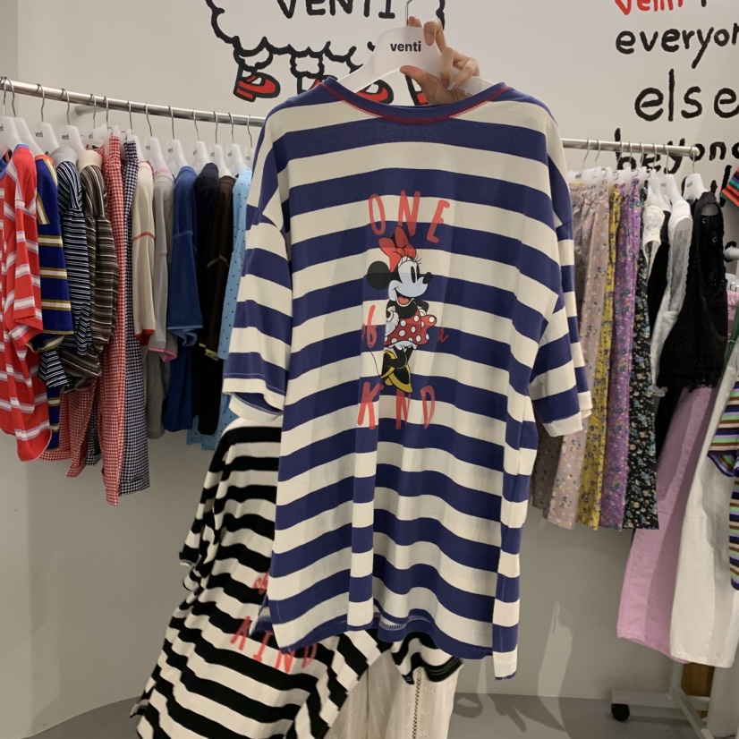 VENTI韓國直郵實拍女裝新款職業人氣休閑推薦熱賣26春夏T恤VENTIT恤圖色4