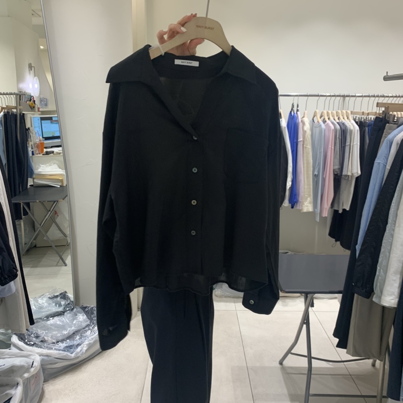 NAVYBURST韓國東大門直郵女士新款推薦職業人氣襯衫蕾絲衫NAVY BURST襯衫/蕾絲衫圖色4