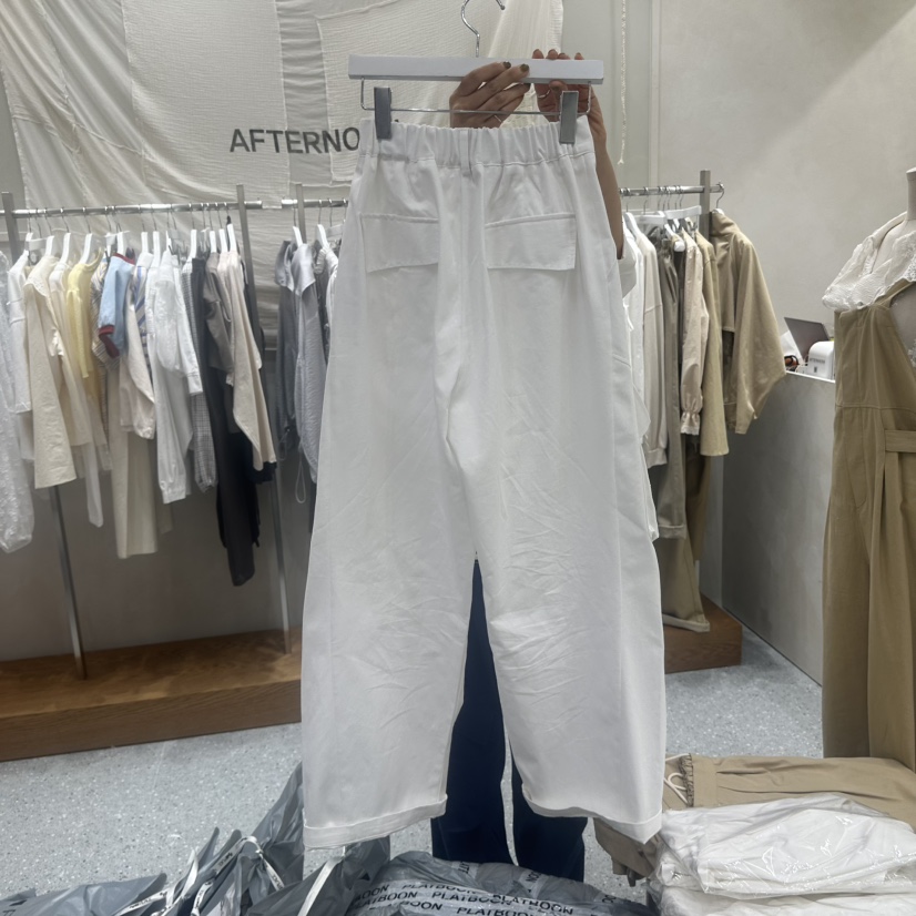 AFTERNOON韓國東大門直郵女裝新品人氣時尚26春夏熱賣休閑褲AFTERNOON休閑褲