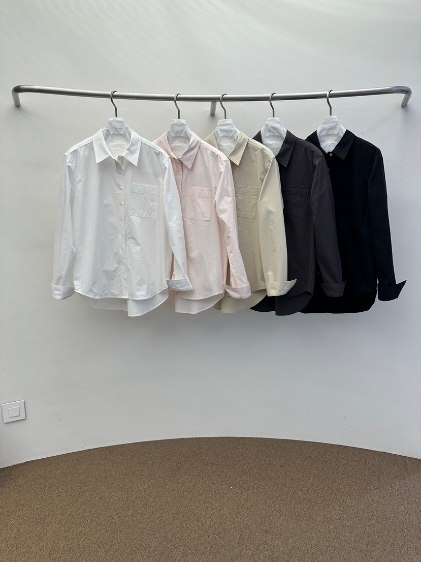 WIDA-P/RENEJ韓國直郵實拍女士新品職業襯衫蕾絲衫口袋WIDA-P/RENEJ襯衫/蕾絲衫