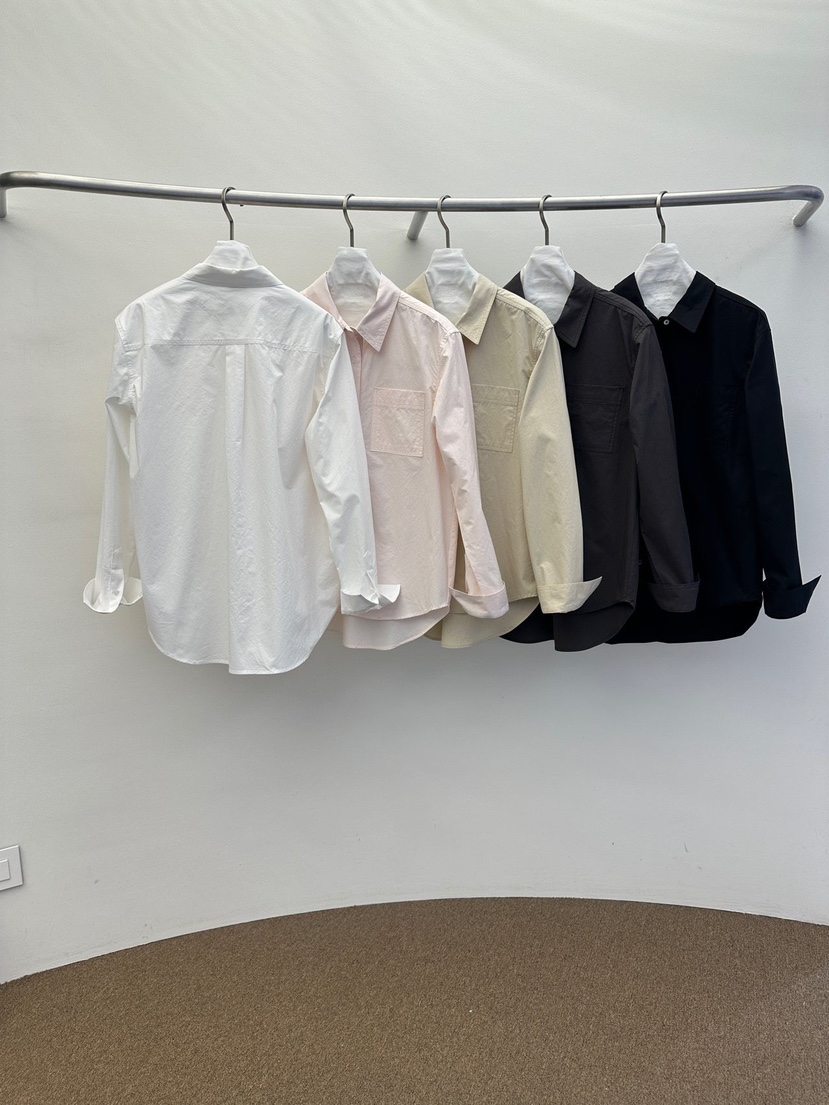 WIDA-P/RENEJ韓國直郵實拍女士新品職業襯衫蕾絲衫口袋WIDA-P/RENEJ襯衫/蕾絲衫