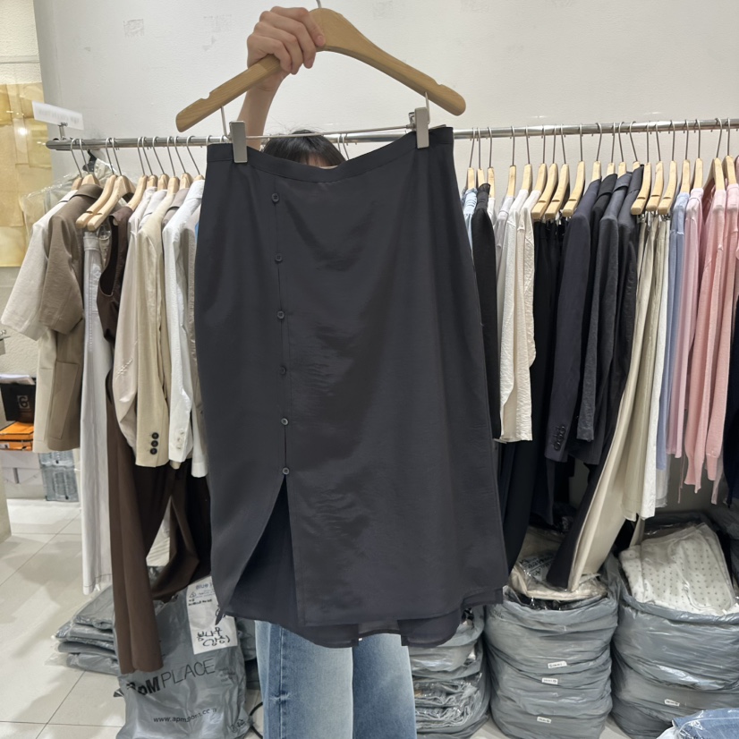 BLUEI-D/N SHARP韓國直郵女士新款人氣時尚推薦26春夏長裙Blue i-d/N SHARP長裙圖色2