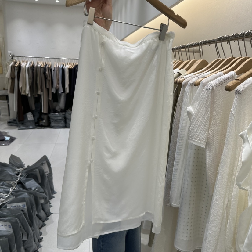 BLUEI-D/N SHARP韓國直郵女士新款人氣時尚推薦26春夏長裙Blue i-d/N SHARP長裙圖色4