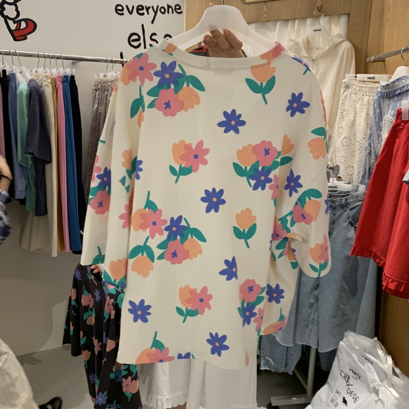 VENTI韓國直郵實拍女士新品人氣職業休閑時尚推薦26春夏T恤VENTIT恤