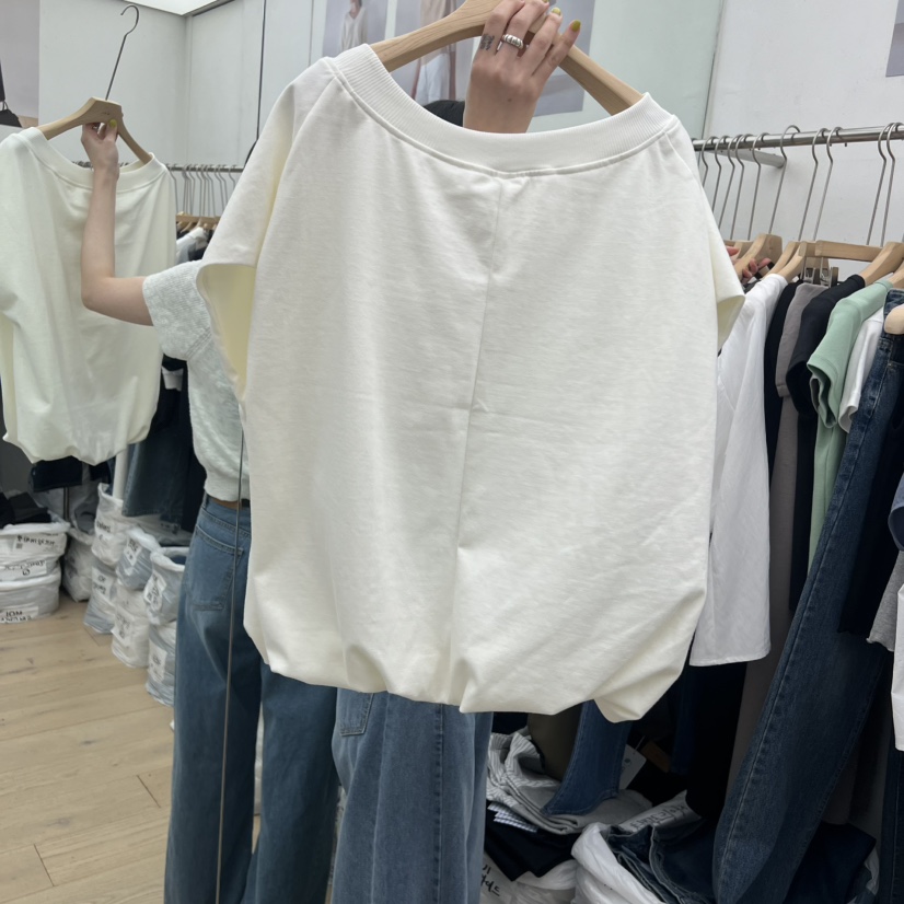 MOI-A韓國東大門代購女士新款休閑職業時尚推薦26春夏T恤MOI-AT恤