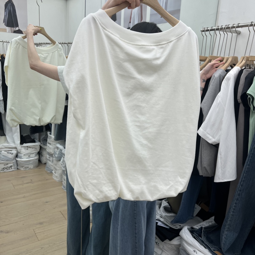 MOI-A韓國東大門代購女士新款休閑職業時尚推薦26春夏T恤MOI-AT恤圖色1