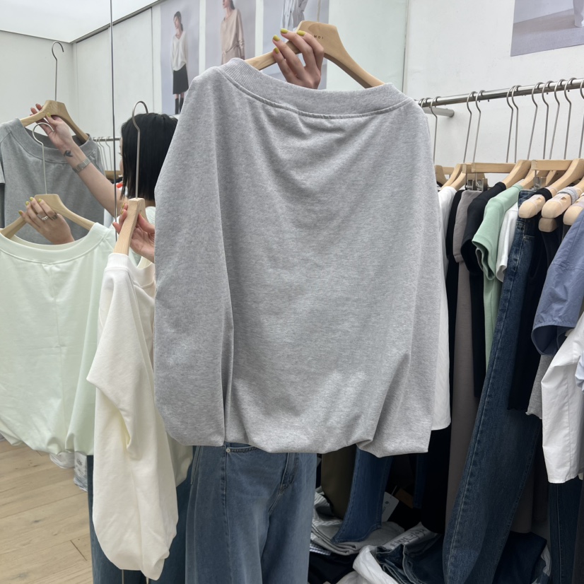 MOI-A韓國東大門代購女士新款休閑職業時尚推薦26春夏T恤MOI-AT恤圖色2