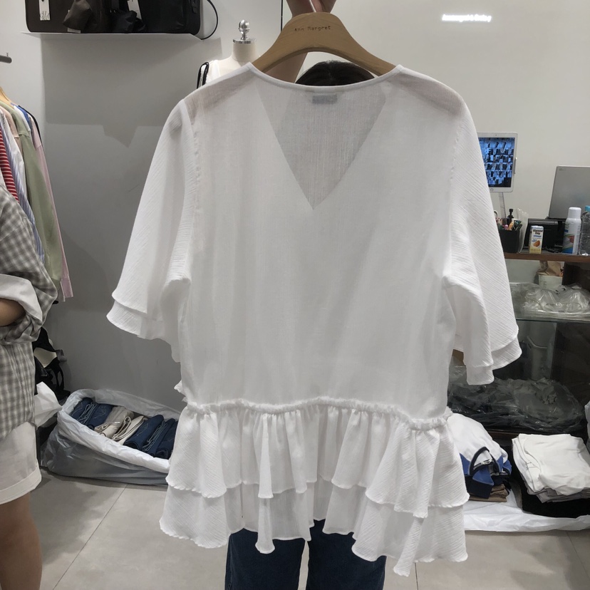 ANN MARGRET韓國直郵女士新款推薦襯衫蕾絲衫GRETA.Y襯衫/蕾絲衫