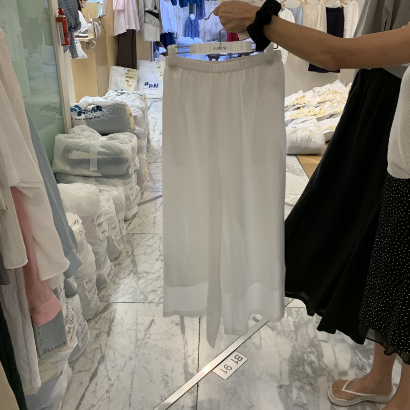 ALMOND韓國東大門直郵女裝新款職業熱賣休閑人氣時尚休閑褲ALMOND休閑褲圖色1