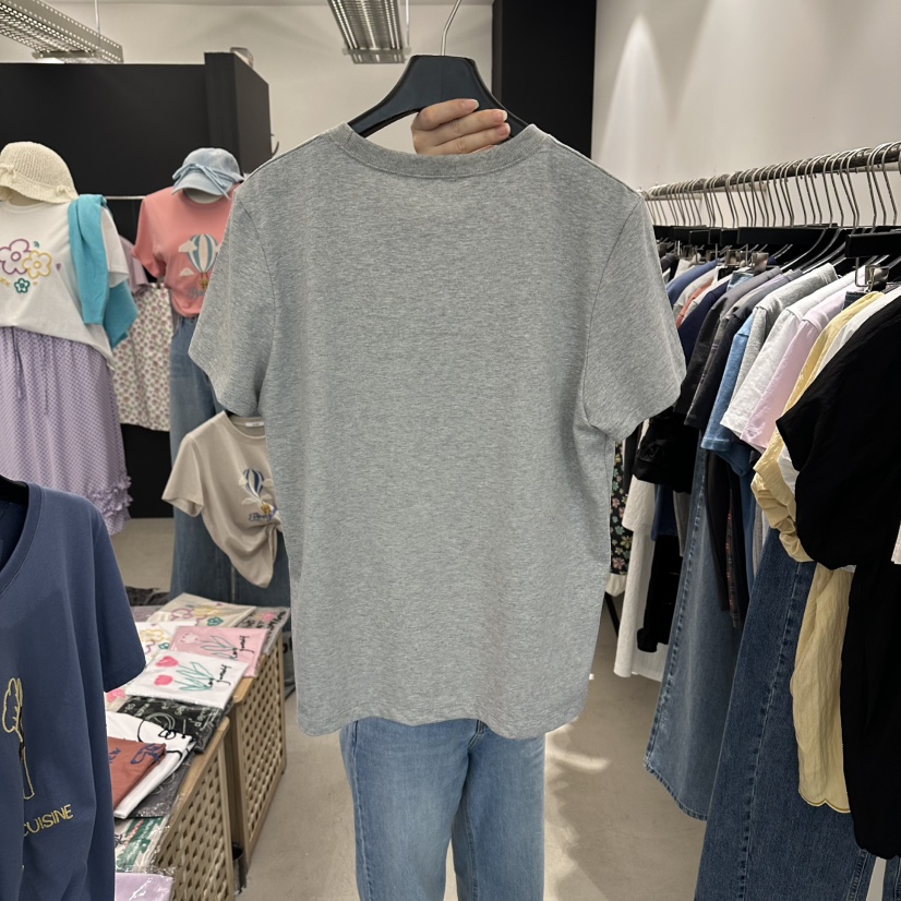 A.CES韓國東大門直郵女士新品人氣26春夏熱賣休閑推薦T恤A.CEST恤